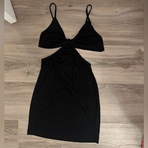 Black Cut Out Dress
